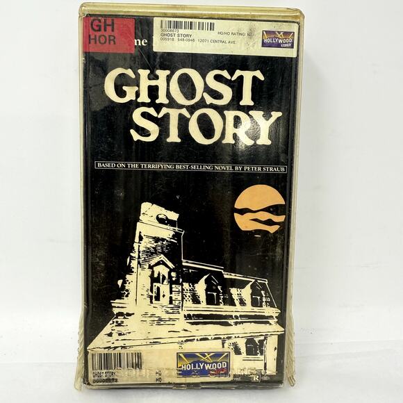 Hollywood Video Ghost Story Fred Astaire 1981 VHS Tape RARE Nostalgia VTG Movie - Picture 3 of 8